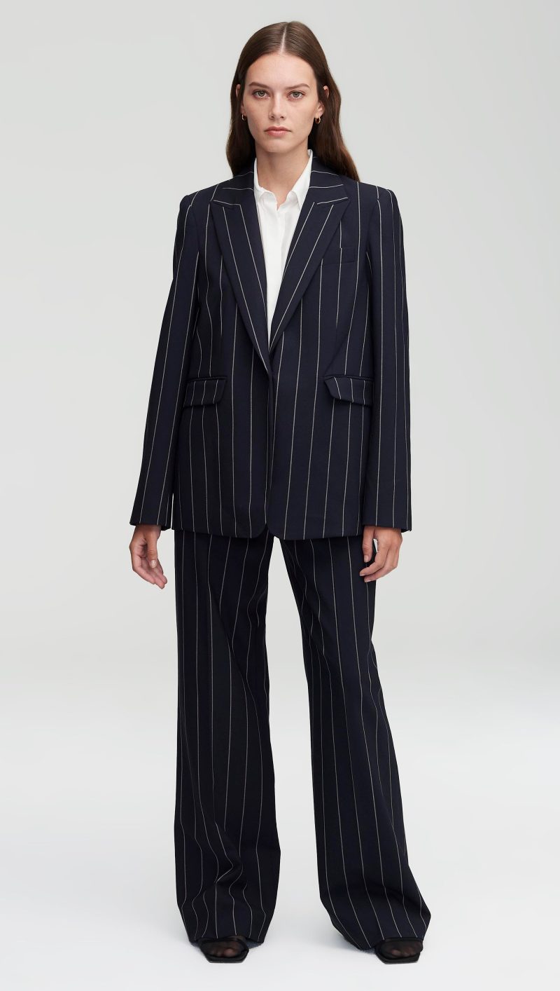 04 Crosby Blazer Navy Stripe 1819