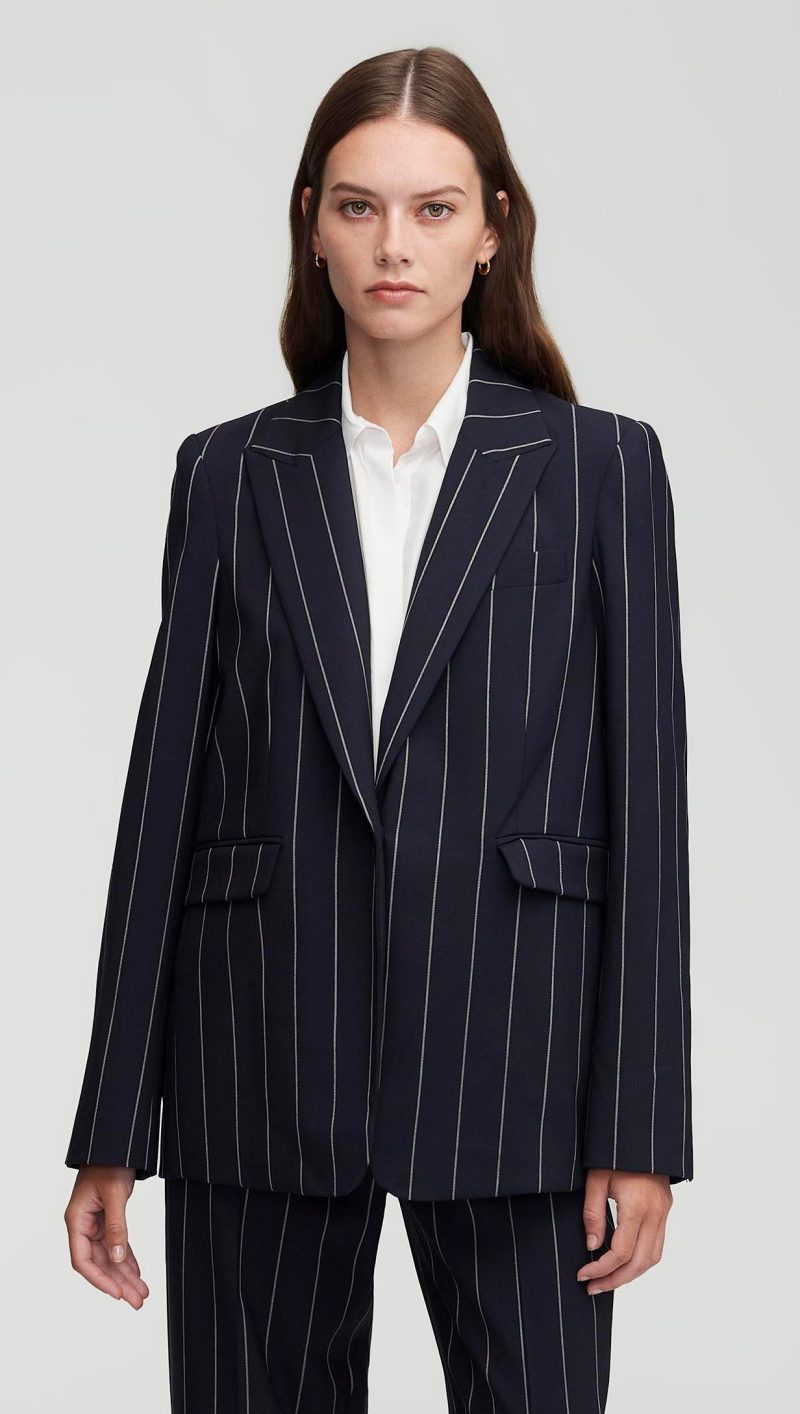 04 Crosby Blazer Navy Stripe 1819 CROP