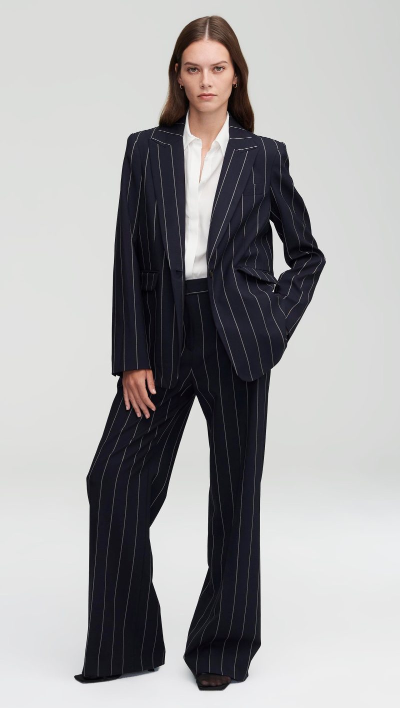 04 Crosby Blazer Navy Stripe 1826