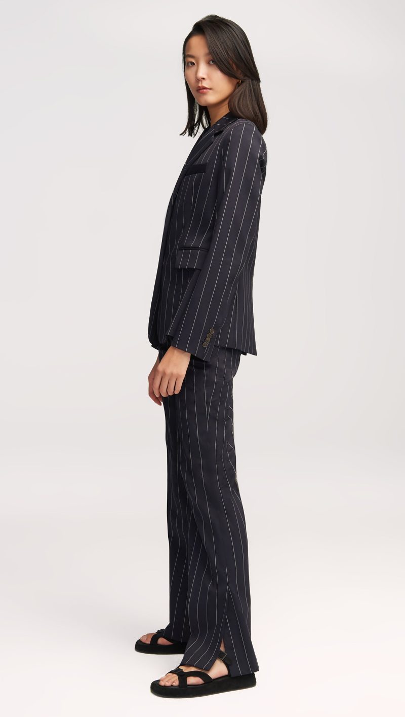 12CopainBlazerinStretchWool NavyPinstripe 5743