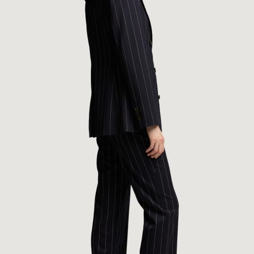 12a Chelsea Blazer in Stretch Wool Navy Pinstripe 0943 7a086b8b bf08 45ca af73 a76ceaf73871