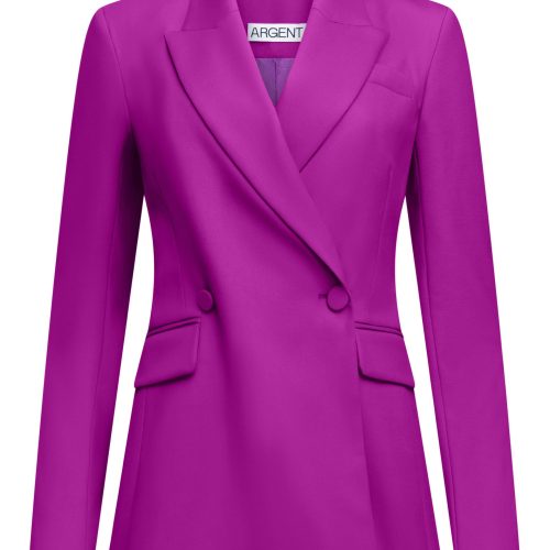 241113 Argent JL Cooper Blazer in Seasonless Wool Orchid 0042