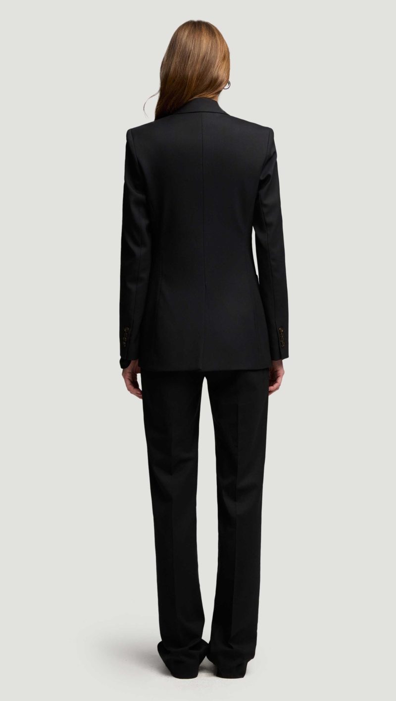 29a Chelsea Blazer in Seasonless Wool Black 3219