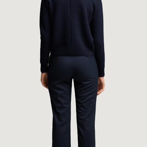 31 Polo Sweater in Wool Cashmere Navy 0995