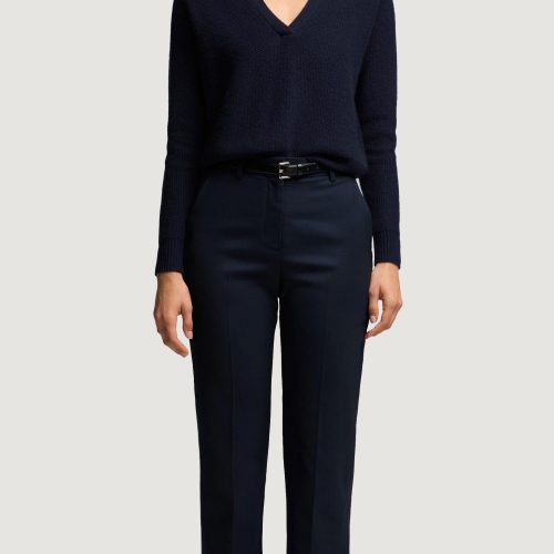 31 Polo Sweater in Wool Cashmere Navy 6539