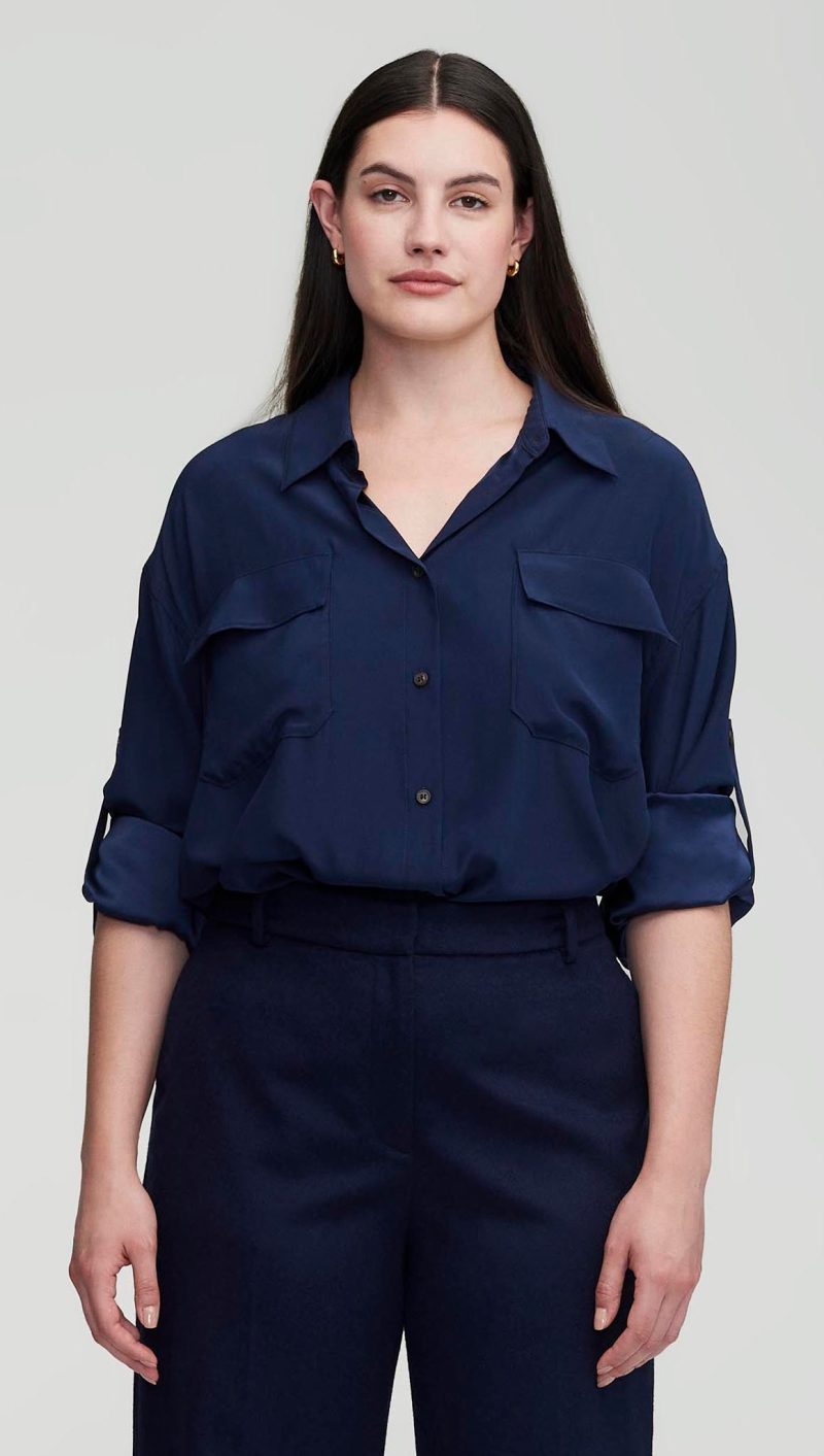 31 Ultility Shirt Navy 2500 CROP