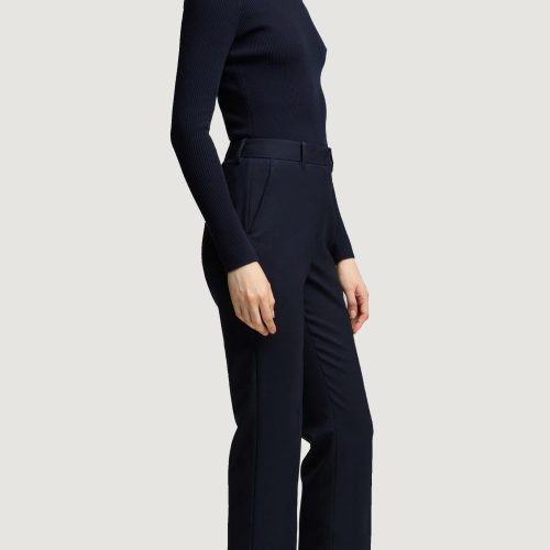 33 Long Sleeve Crew in Stretch Tencel Midnight 4391