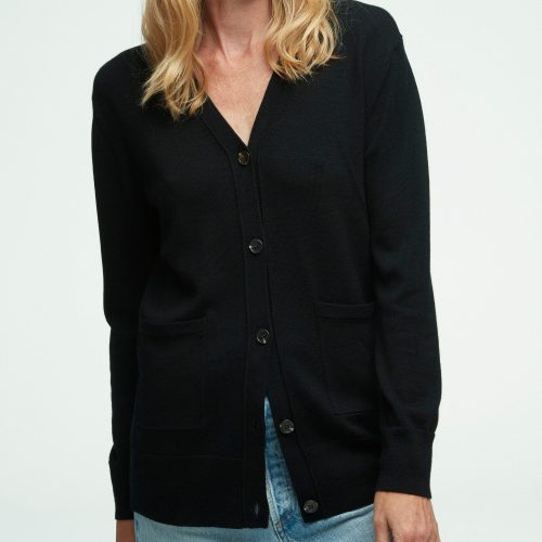 40 Everyday Cardigan Black 0065