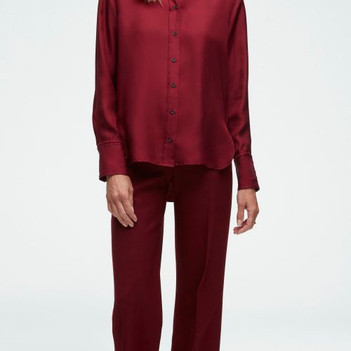 48 Slim Blouse Merlot 1284