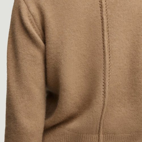 53 Shrunken Crewneck in Luxe Yarn Camel 0196