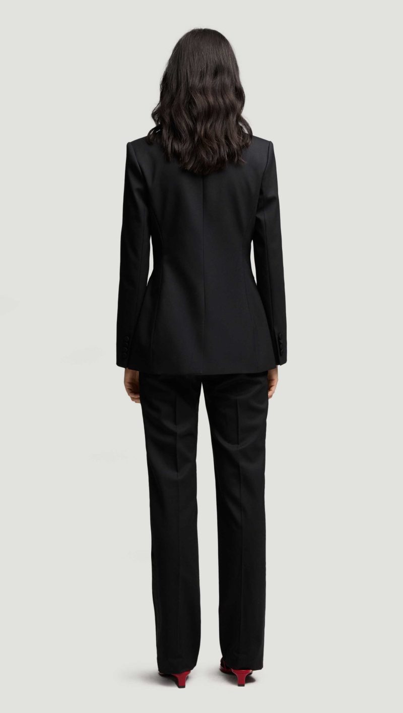 61 Tuxedo Blazer in Seasonless Wool Black 2870 ebda66c6 6ff6 4c2a ad5f d3e95bc9ff42