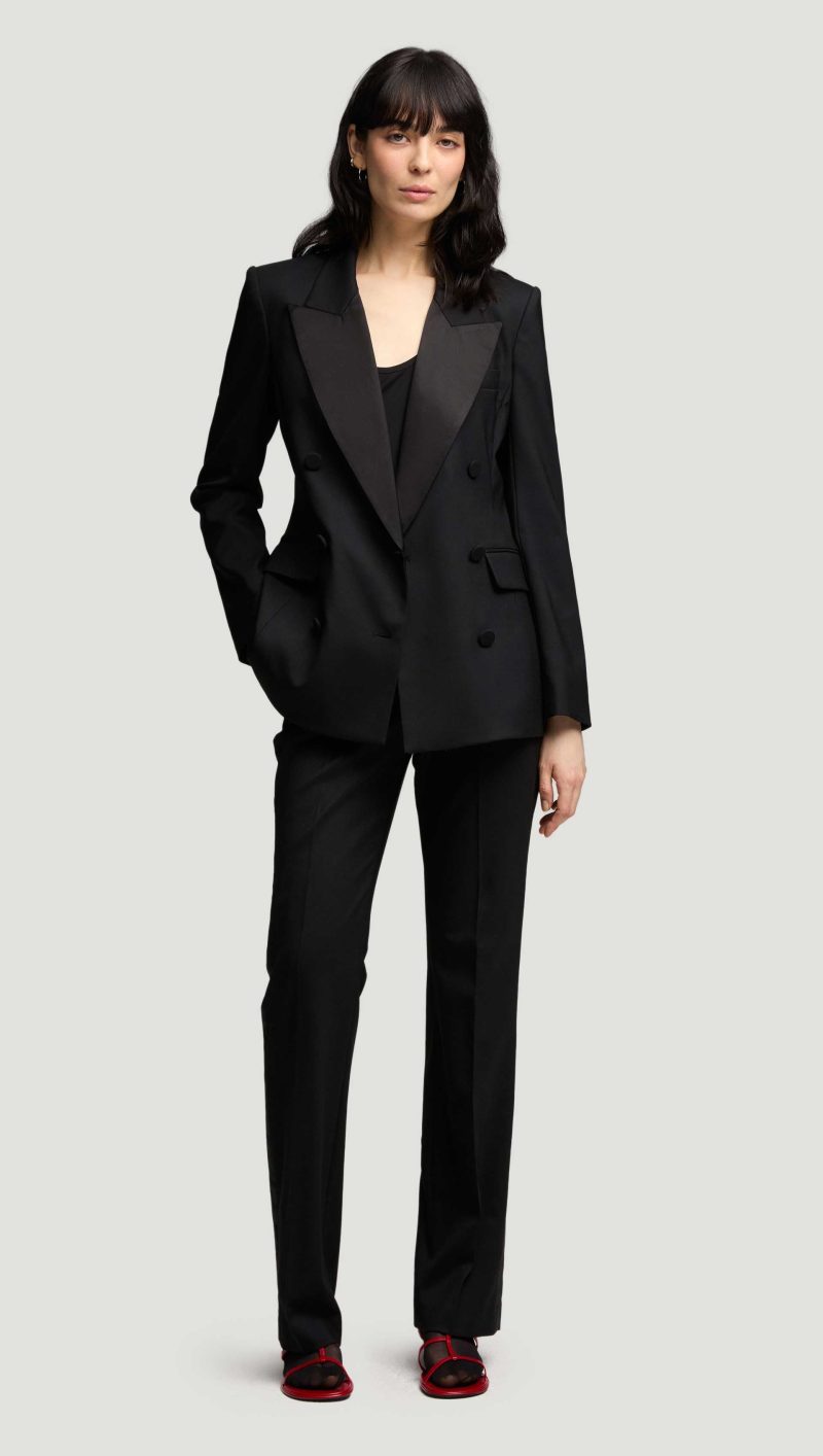 61 Tuxedo Blazer in Seasonless Wool Black 2930 f4acdd6f 783d 4704 a059 777c6148c11a