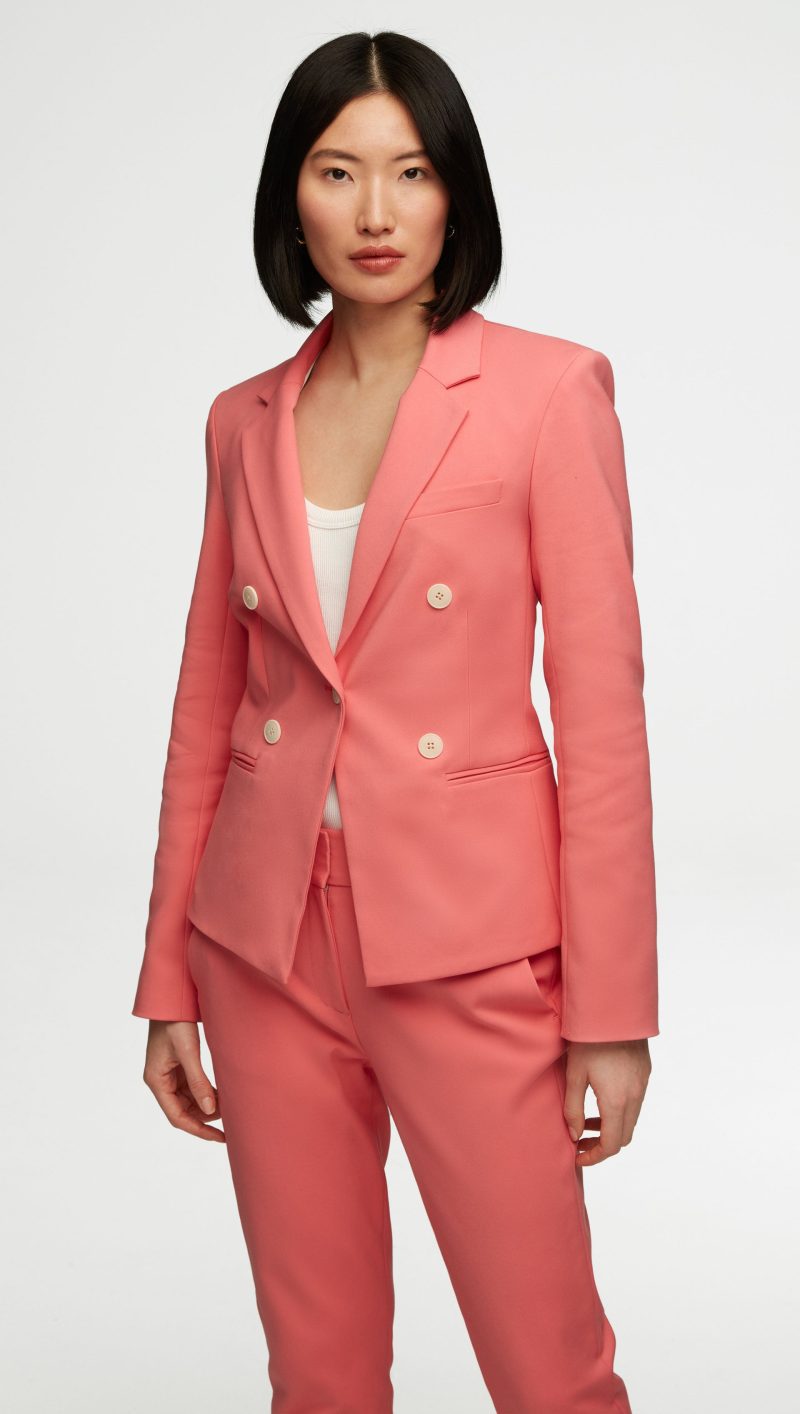 63 Crossover Blazer in Performance Cotton Watermelon 2549