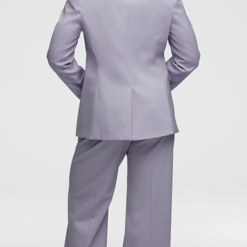 67 Single Button Blazer in Seasonless Wool Lilac 1530