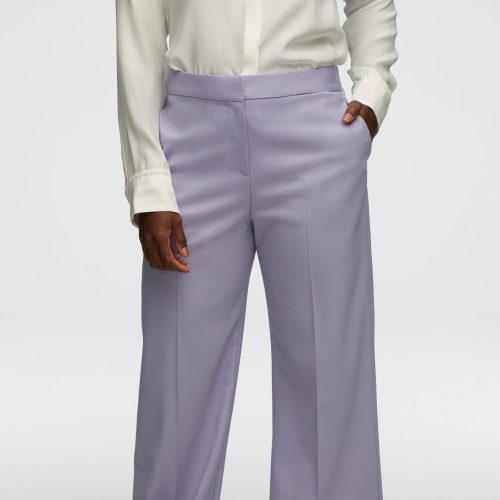 67 Single Button Blazer in Seasonless Wool Lilac 1553