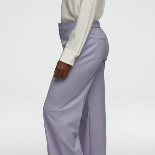 67 Single Button Blazer in Seasonless Wool Lilac 1567