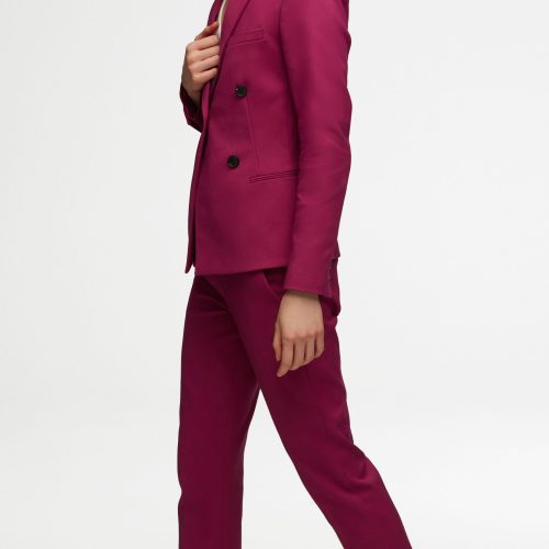 73 Crossover Blazer in Performance Cotton Magenta 3052