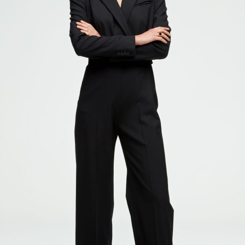 80 Tailored Jumpsuit Black 0847