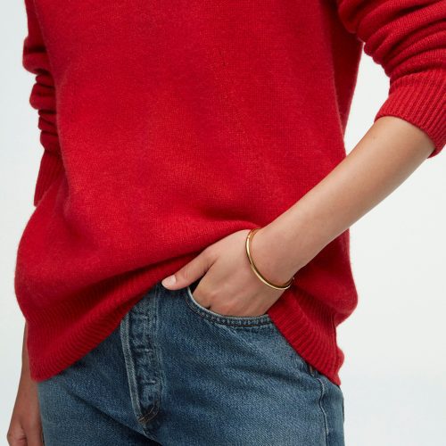 85 Oversized Sweater Red 0515