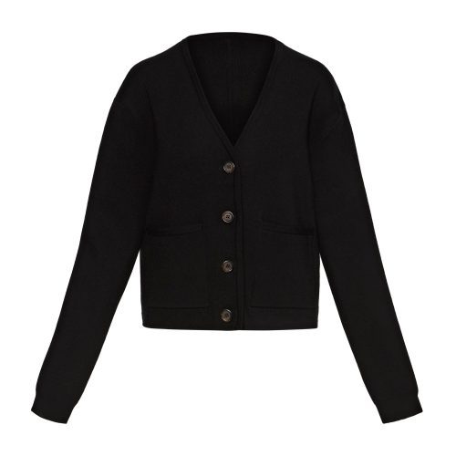 CardiganJacketinWoolCashmereBlend Black