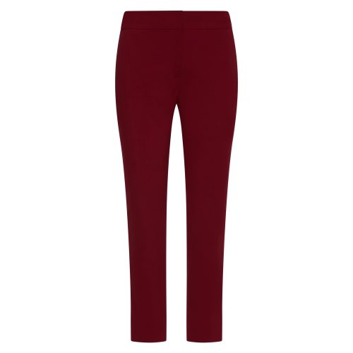 FlexWaistTrouserinPerformanceCotton Merlot 204 GHOST