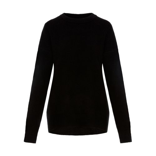 OversizedSweaterinWool Cashmere Black 385 GHOST