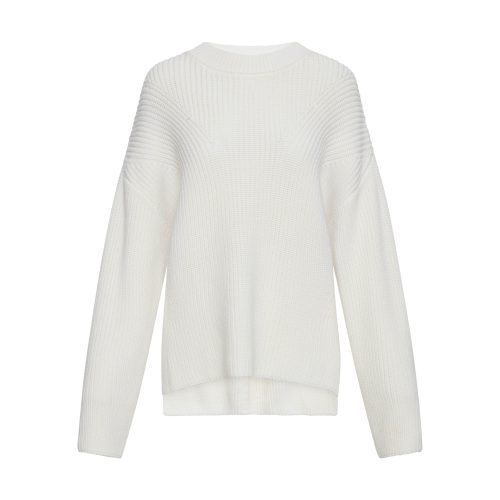 OversizedSweaterinWool Cashmere Ivory 351 GHOST