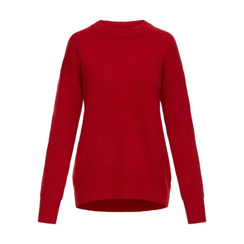 OversizedSweaterinWool Cashmere Red 338 GHOST