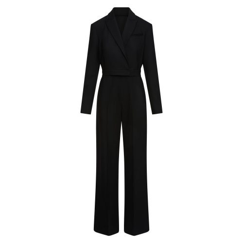 TailoredJumpsuitinSeasonlessWool Black 435 GHOST